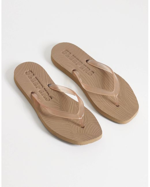 Sleeper Natural Tapered Flip Flops