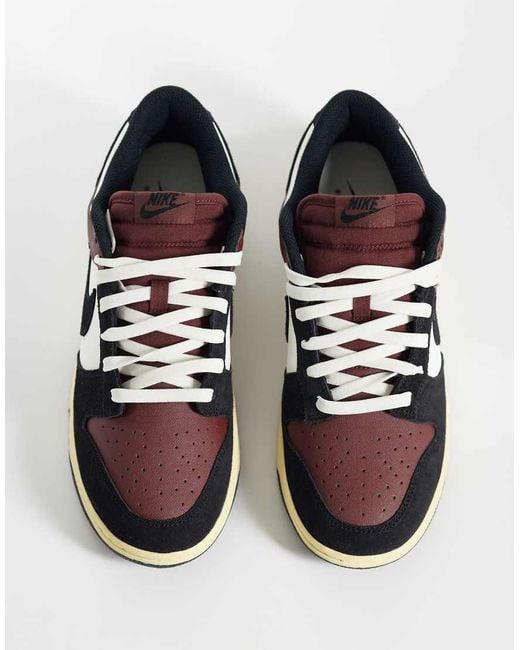 Nike White Dunk Low Retro Prm Trainers for men