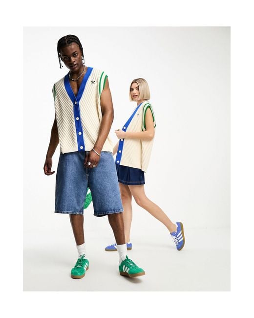 Adidas Originals White – adicolor 70s – unisex-pullunder