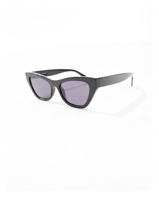 ASOS Black Square Cat Eye Sunglasses