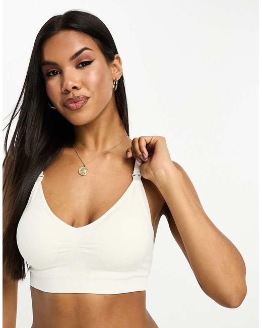 Mama.licious White Mamalicious Maternity Nursing Function Bra