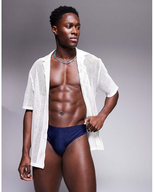 ASOS Multicolor Swim Briefs for men