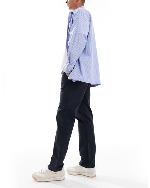 Threadbare – gerade geschnittene hose in Blue für Herren
