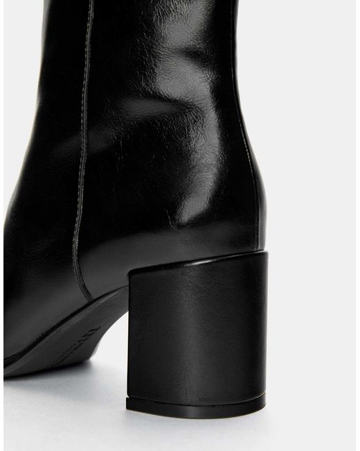 Pull&Bear Black – stiefeletten