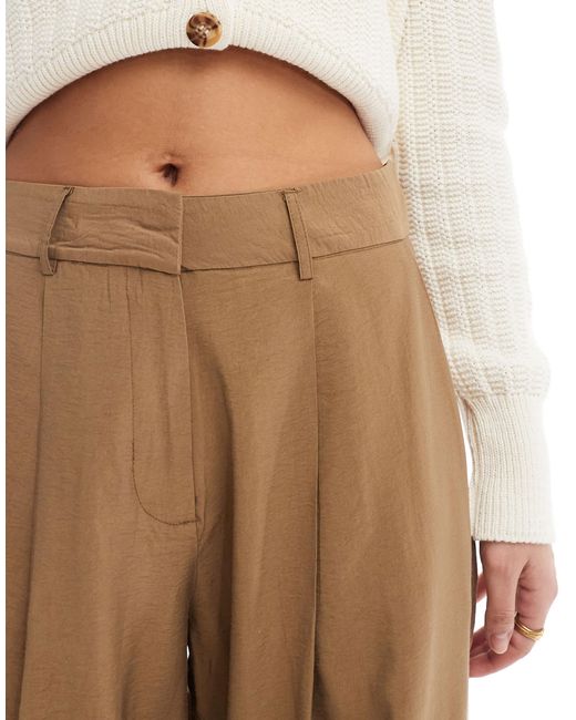 Aware Natural Drapey Tailored Dad Trouser