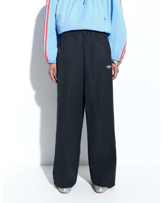 adidas Originals x ASOS Blue Wide Leg Track Pants