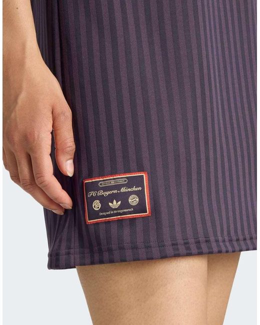 Adidas Originals Blue Fc Bayern Terrace Icons Dress
