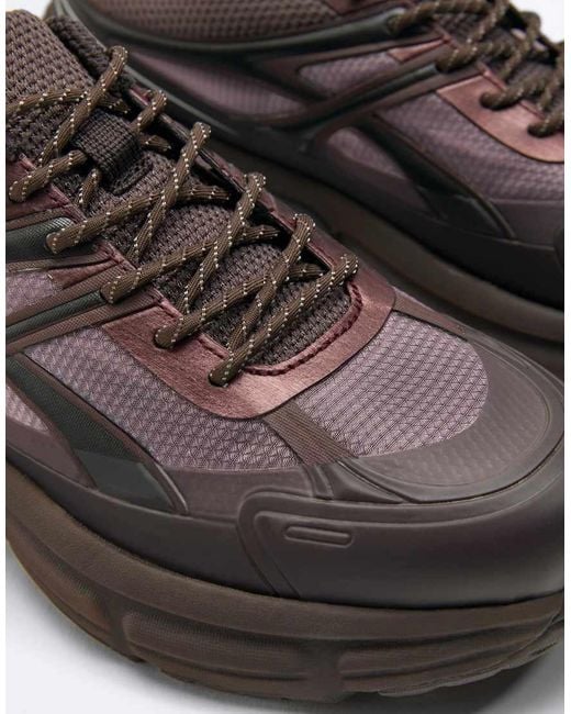 Oysho Brown Running Trainers