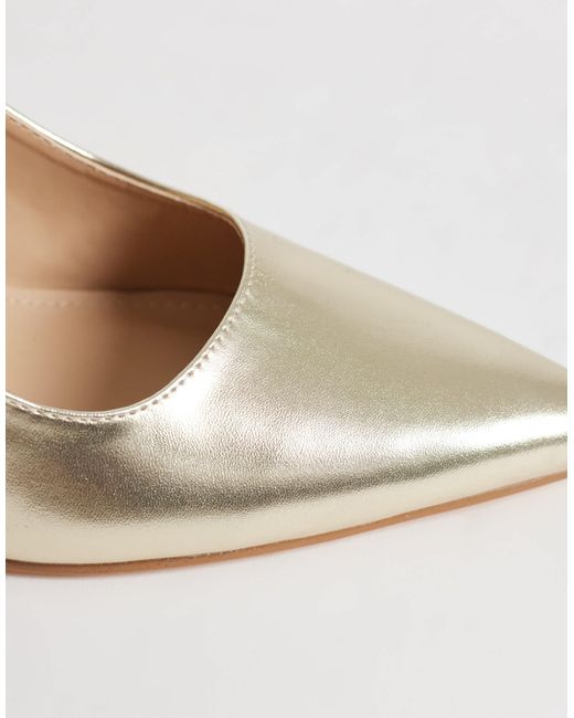 SEQWL Natural Hogan Block Heeled Shoes