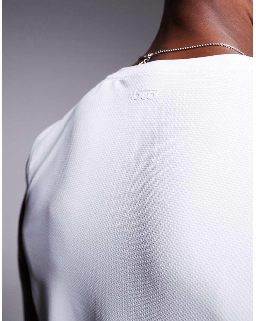 4505 White Icon Quick Dry Mesh Training Tank 2 Pack for men