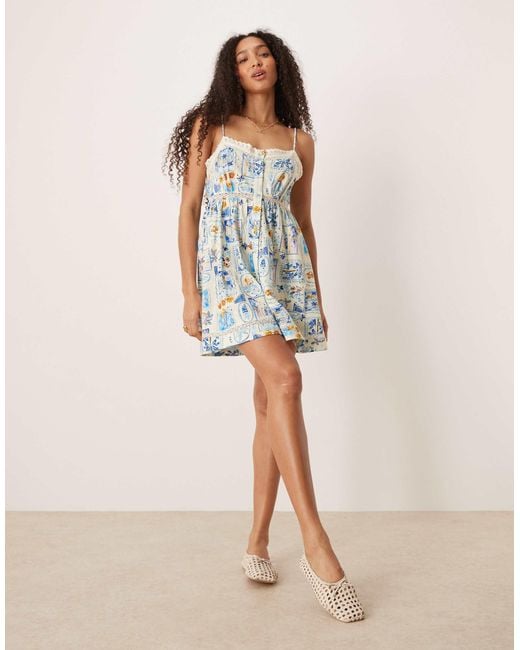 ASOS Blue – minikleid