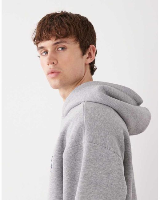 Reclaimed Vintage Gray Hoodie for men