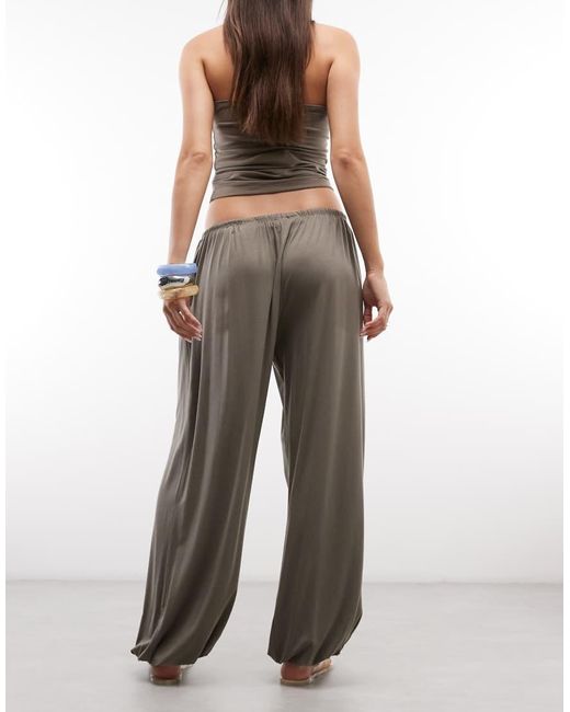 Weekday Gray Balloon Fit Pants