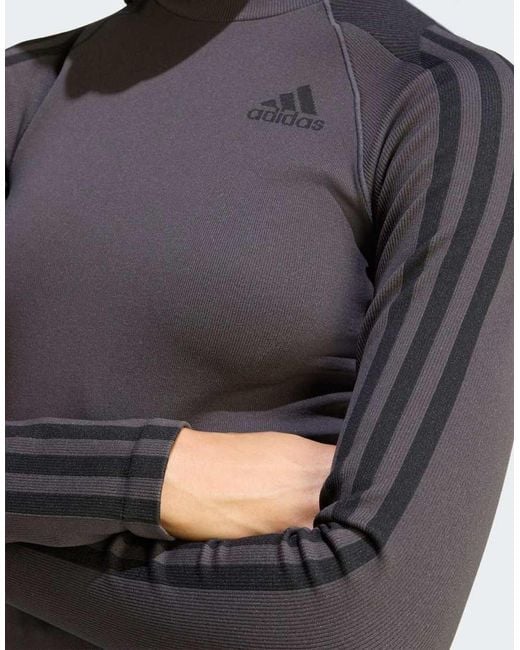 Adidas Originals Gray Long Sleeve T-Shirt