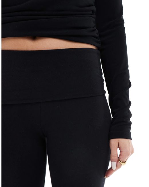 Cotton On Black Cotton on – bella – bootcut-hose