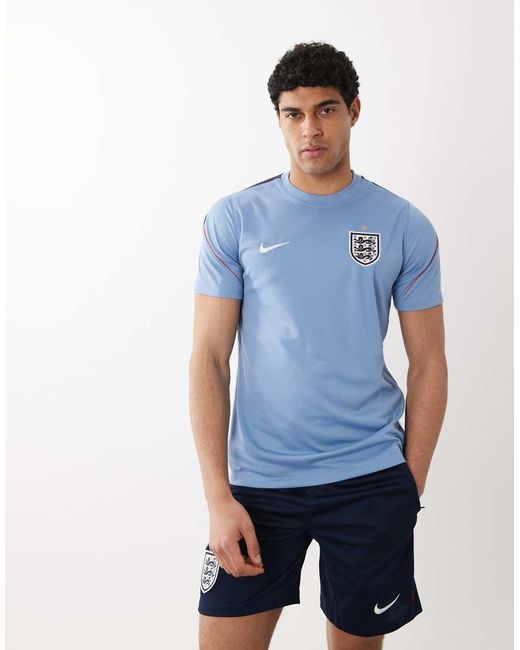 Nike Football Blue Nike England World Cup 26 Training T-Shirt for men