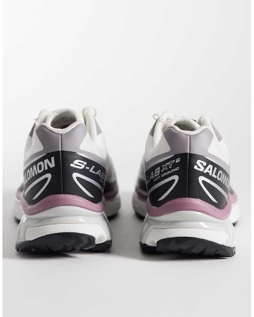 Salomon Gray Xt-6 Unisex Trainers