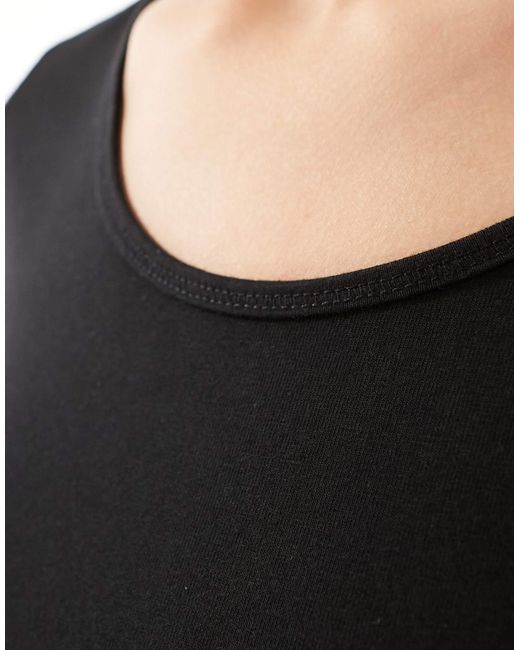 Top ras ONLY en coloris Black