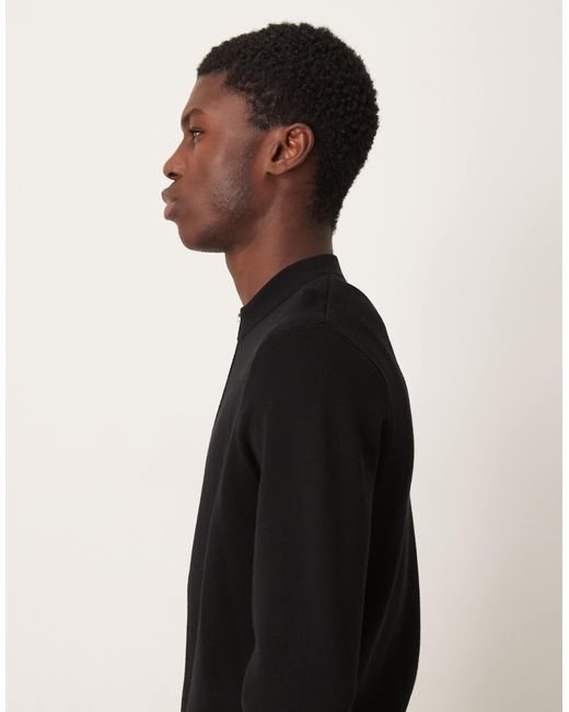 Mango – strick-oberteil in Black für Herren