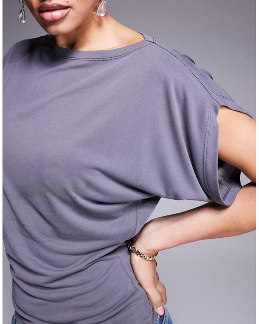 ASOS Purple – grown on – oversize-t-shirt