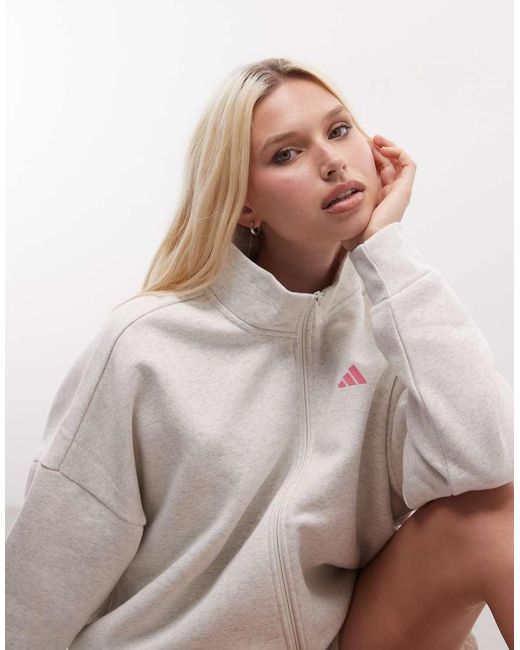 Adidas Originals Brown Adidas Sportswear Three Stripes Studios Track Top And