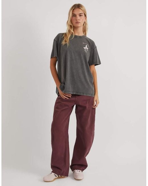 Skinnydip London Gray Dinner Date T-Shirt