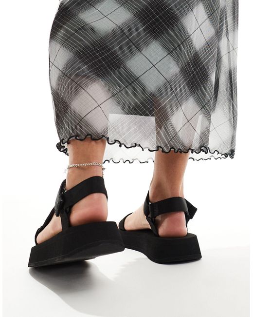 Calvin Klein Black Strap Sandals