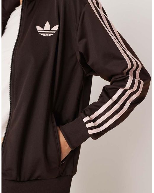 Adidas Originals Black Firebird Loose Track Top