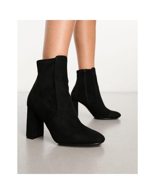 ALDO Black – laurella – ankle-boots mit absatz