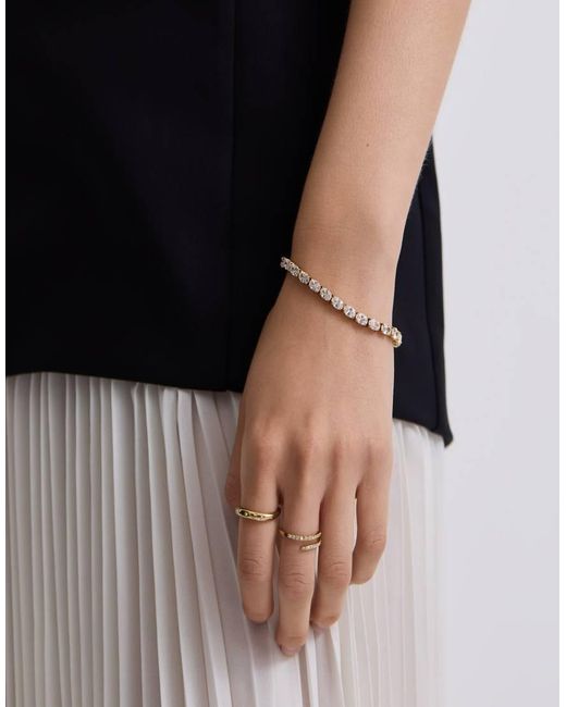 D.Louise Brown Waterproof Oval Tennis Bracelet – Tarnish-Free