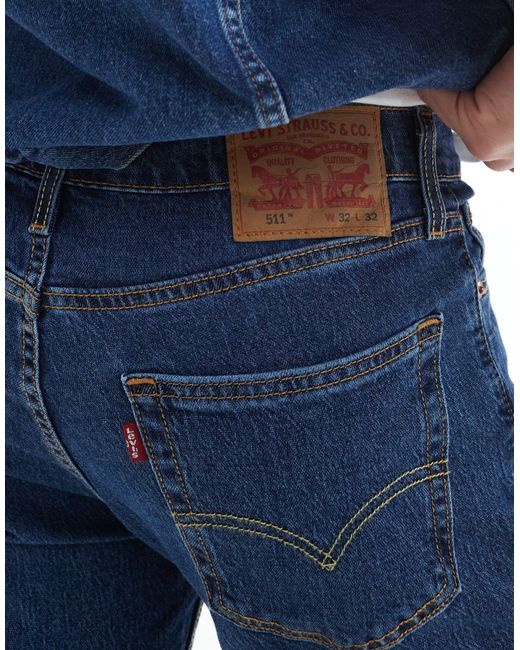 Levi's – 511 – schmale jeans in Blue für Herren