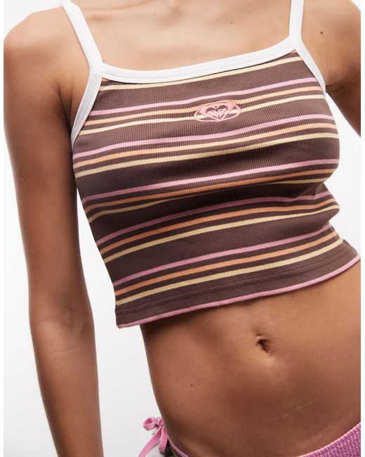 Caraco Roxy en coloris Brown