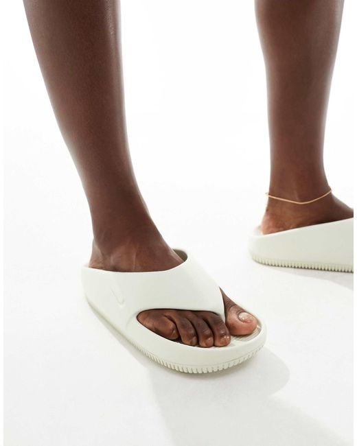 Nike Brown Calm Flip Flops