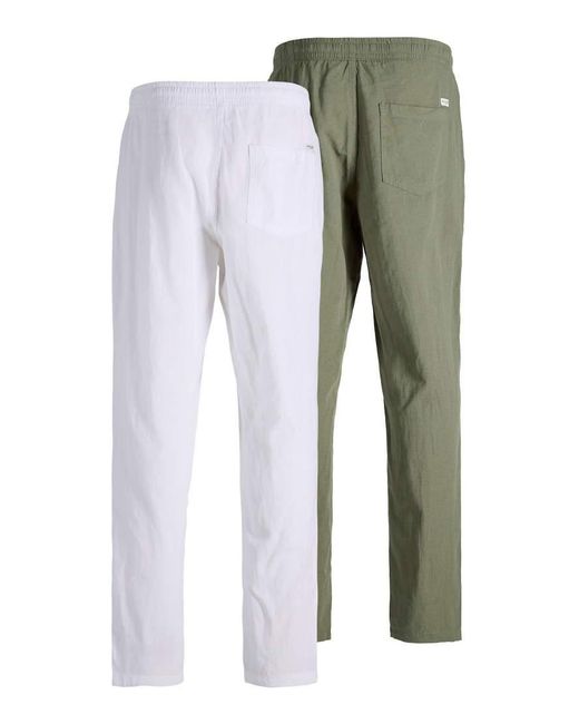 Jack & Jones Chino's in het White voor heren
