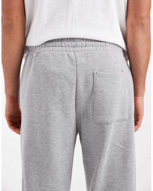 ASOS Black Essentials Straight Leg jogger for men