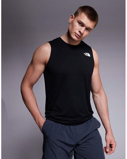 The North Face Black Training 24/7 Logo Vest for men