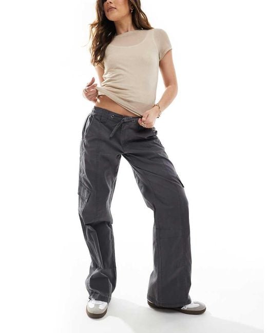 Cotton On Blue Cotton On Low Rise Cargo Pant