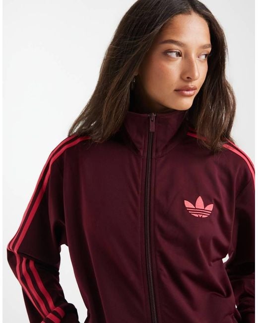 Adidas Originals Red Firebird Track Top Loose