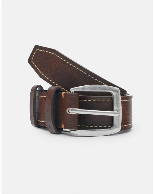 Pull&Bear – gürtel in White für Herren