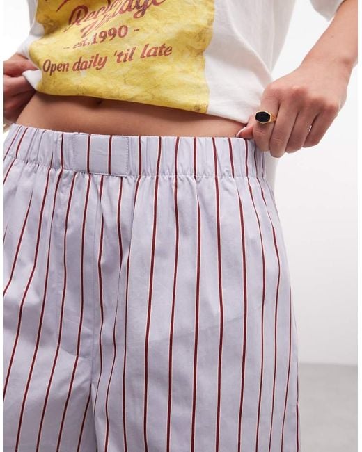 ASOS White Boxer Short