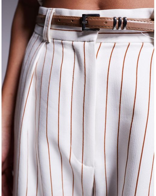 River Island Purple Wide Leg Trouser