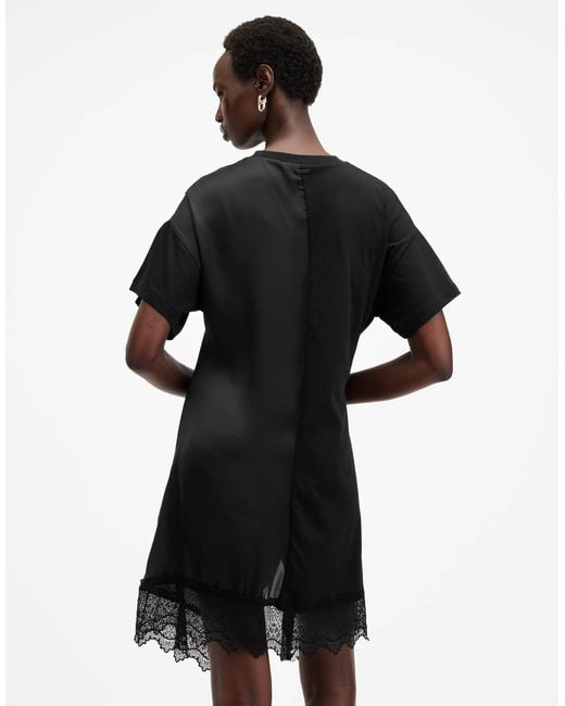 AllSaints Black – lana – minikleid