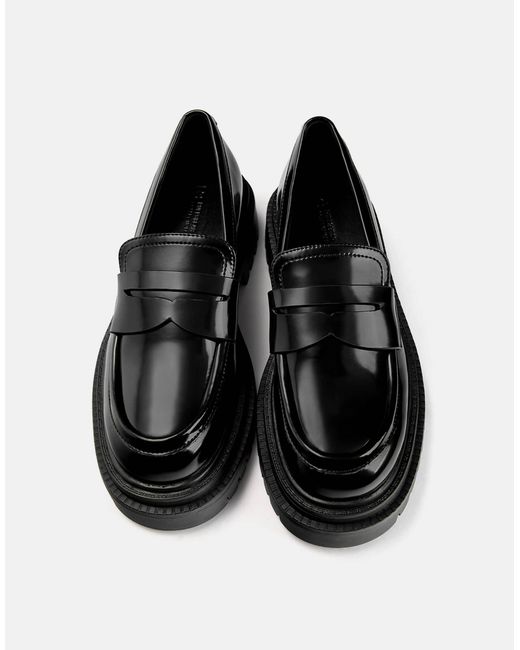 Pull&Bear Black – loafer