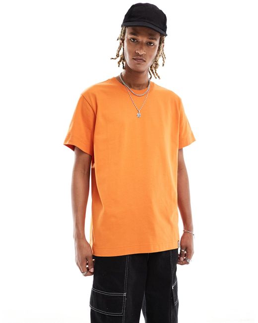 T-shirt ampia di G-Star RAW in Orange da Uomo