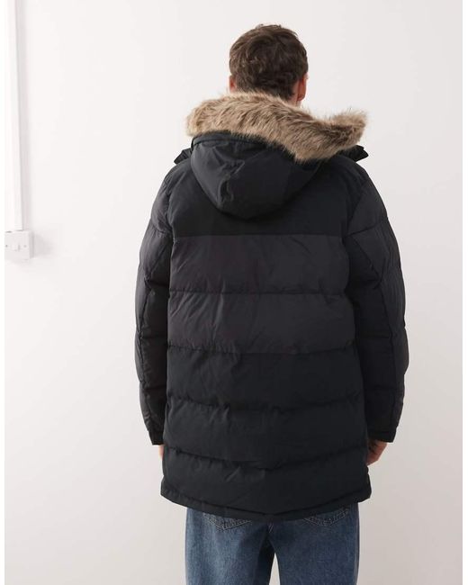 Parka Negra Marquam Peak Fusion Ii De Columbia de hombre de color Black
