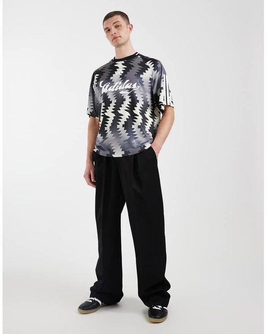 Adidas Originals Gray Adidas Sportswear Tiro Pattern Jersey for men