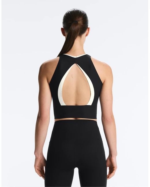 Oysho Black Perfect-Adapt Sleeveless Tank Top