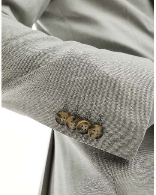 Jack & Jones Gray Premium Slim Fit Suit Jacket for men