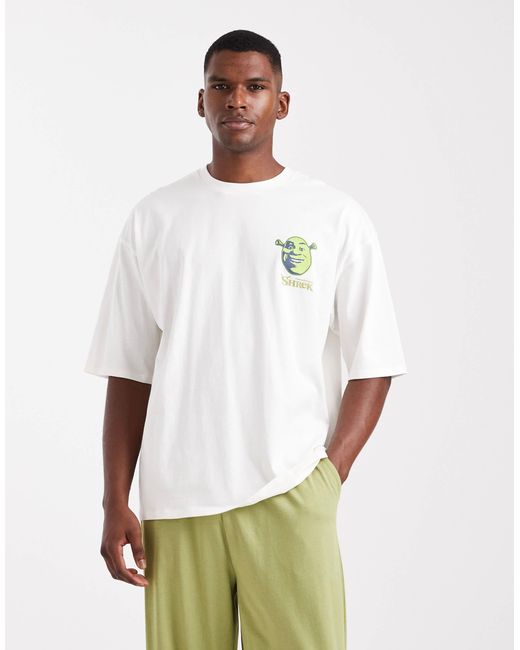 ASOS White Shrek Pyjama Set for men