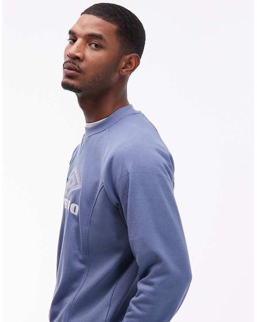 Umbro Blue Iconic Sweatshirt for men